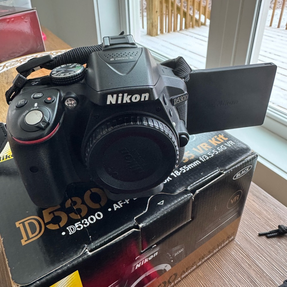 Nikon D5300 and GoPro